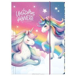 Map met elastische band A4...