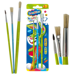 Penselenset 3st BAMBINO