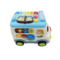 Grote muziekbus met...
